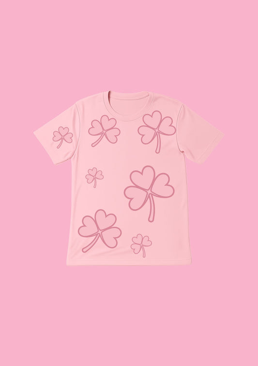 Velvet Bloom (Pink mit gepolstertem Outline-Style)